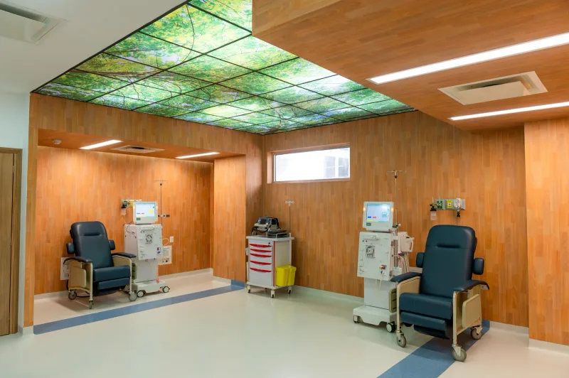 Hemodialysis room
