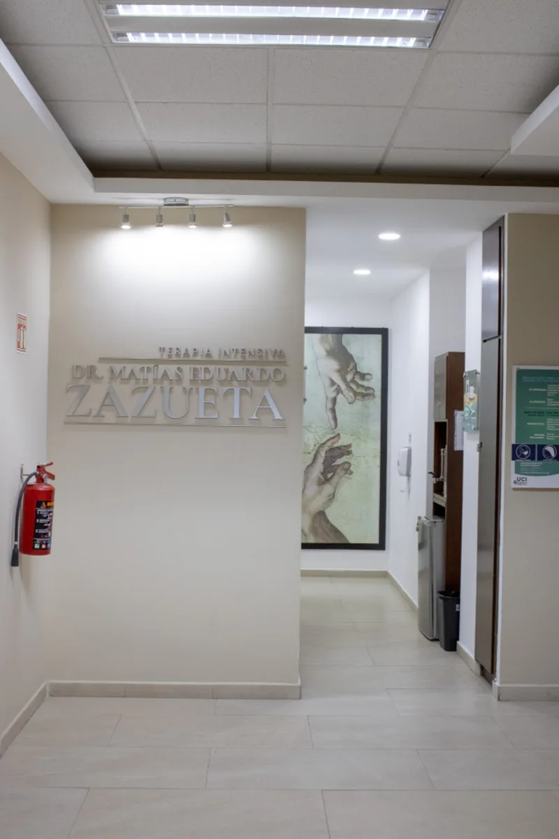 Entrance to the Intensive Care Unit