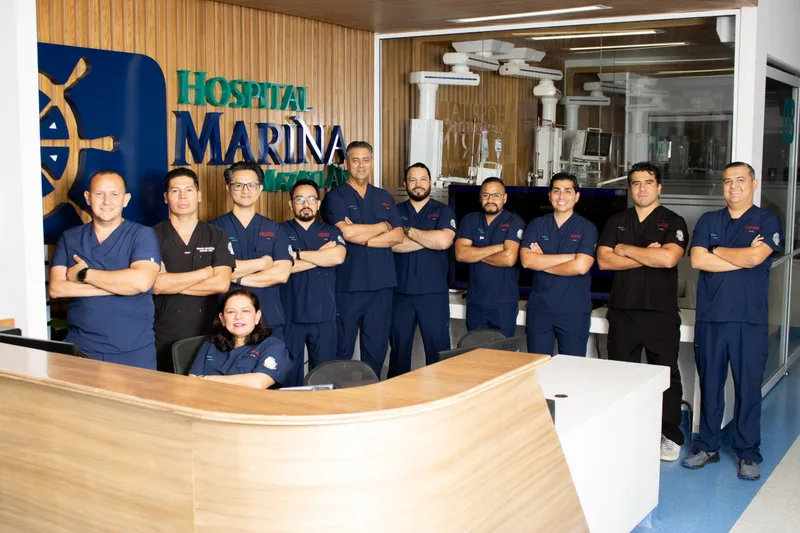 Team of intensivists at Hospital Marina Mazatlán